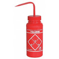 Red, Wash Bottle 500mL, PK6