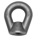 Oval Eye Nut, 1"-8 Thread Size, 1 in Thread Lg, Steel, Black Oxide