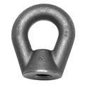 Oval Eye Nut, 1"-8 Thread Size, 1-11/16 in Thread Lg, Steel, Black Oxide