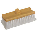 6 in W BRUSH, Not Applicable L Handle, 10 in L Brush, White, Polypropylene, 10 in L Overall
