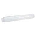 Toilet Paper Roll Spindle, Plastic, White