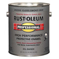 Interior/Exterior Paint, Glossy, Oil Base, Smoke Gray, 1 gal