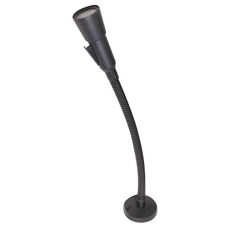 Gooseneck Microphone, Black, Sz 16 1/4 In