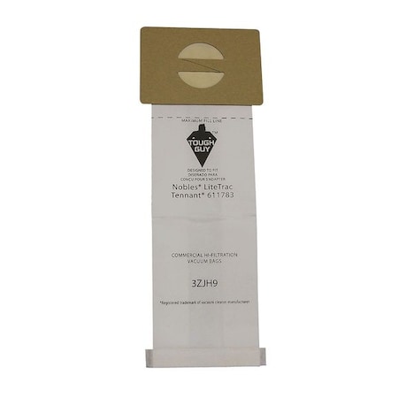 Vacuum Bag, 2-ply, Paper Bag, 10 PK