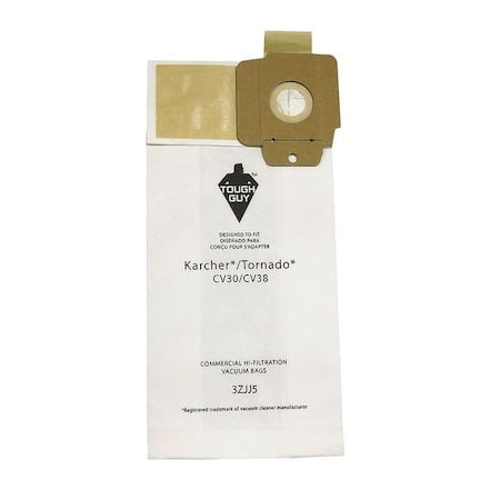 Vacuum Bag, 2-ply, Paper Bag, 10 PK