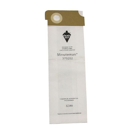 Vacuum Bag, 2-ply, Paper Bag, 10 PK
