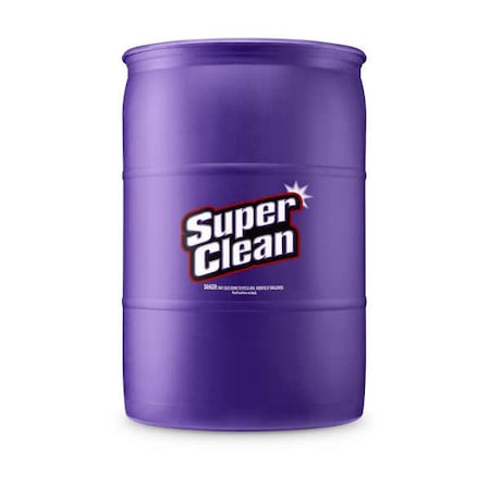 SUPERCLEAN Cleaner/Degreaser, 30 gal Drum, Ready To Use, Water Based