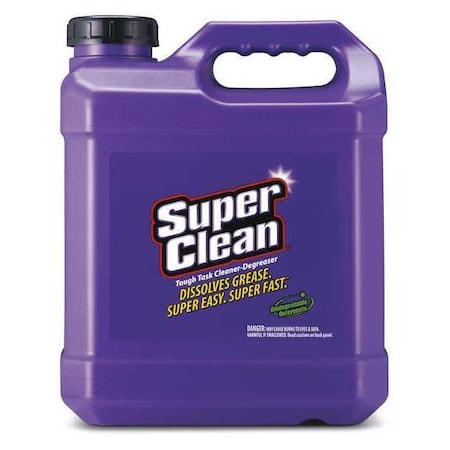 SUPERCLEAN Cleaner/Degreaser, 2.5 gal Jug, Ready To Use, Water Based