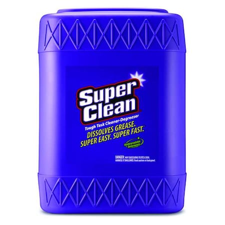 SUPERCLEAN Cleaner/Degreaser, 5 gal Bottle, Ready To Use, Water Based