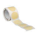 Painter's Tape, 4 in W x 4 in L, 7.5 mil Thick, Tan, Rubber Adhesive, 125 PK