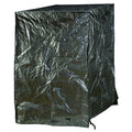10.5 mil Black, Silver Pallet Cover Tarp, 36 in W, 72 in D, 48 in L
