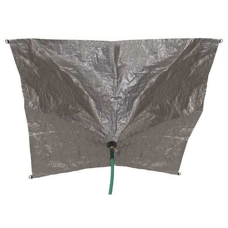 Tarpaulin, Drainage, Cut Size 15x15Ft