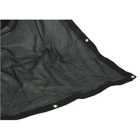 Standard Duty Tarp, 10 ft x 20 ft, 10 Mil, Black, Polyethylene, Mildew Resistant, Tear Resistant