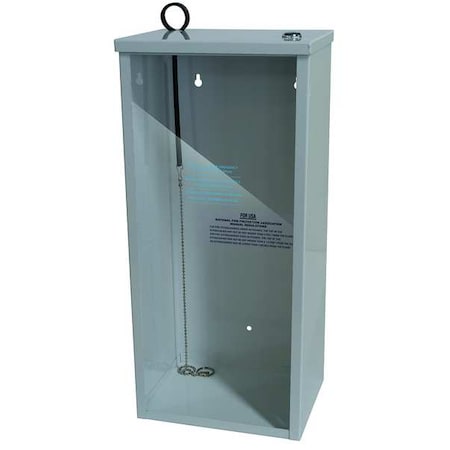 Fire Extinguisher Cabinet, Surface Mount, 18 3/16 in Height