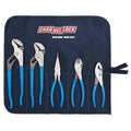 5-Piece Professional Pliers Set with Tool Roll