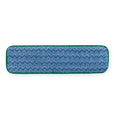 18 in Mop Pad, Green, No Handle