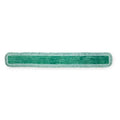 60 in Hook-and-Loop Dust Mop, Green, Microfiber