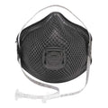 Disposable Respirator, N95, Ventex Valve, Special Ops HandyStrap, Molded Nose Bridge, Blk, M/L PK 10