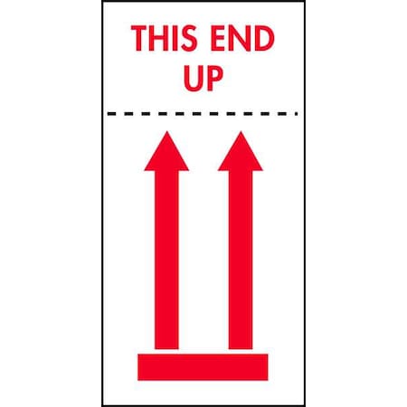 Shipping Labels, 4 In. W, 8 In. H, PK500