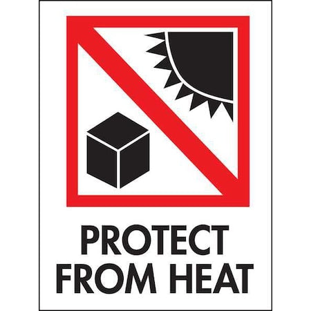 Shipping Labels, 3 In. W, 4 In. H, PK500