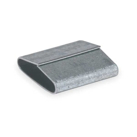 Strapping Seal, 5/8 In., Push, PK200