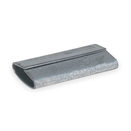 Strapping Seal, 1-1/4 In., Push, PK500