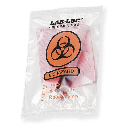 Specimen Transfer Bag, 12 In. L, PK1000