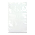 Reclosable Bag, Zip Seal, 24 in L, 14 in W, 4 mil Thick, Low Density Polyethylene (LDPE), Clear