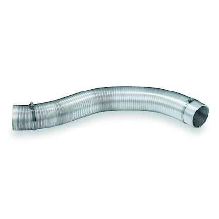 Noninsulated Flexible Duct, 500F, 15 ft. L