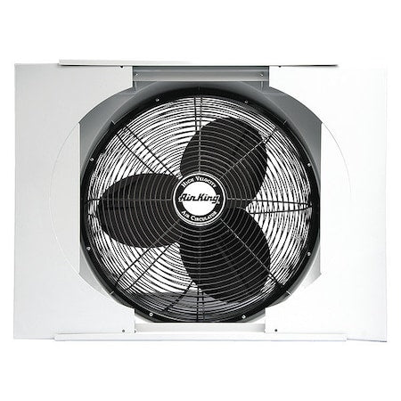 Plstc Window 11.5"L 27"W Whole House Fan