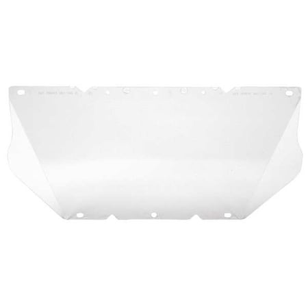 Face Shield Visor, Clear Visor, 8" Height, Anti-Fog, Scratch-Resistant Lens, Clear