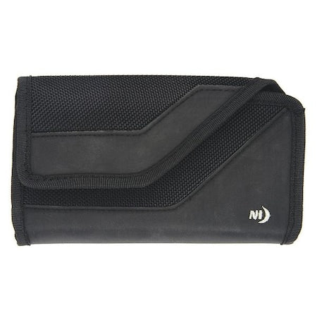 Hook-and-Loop Cell Phone Holster XL, Black