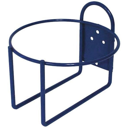 Wall Bracket, Round, Blue, 1 gal.