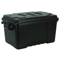 Utility Storage Trunk W/ Lid, 14 gal, 24 in L x 15 in W x 13 in H, Black, Polypropylene