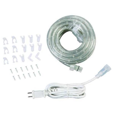 LED RopeLight, 18ftX1/2in, White, 18W (Formerly LumaPro)