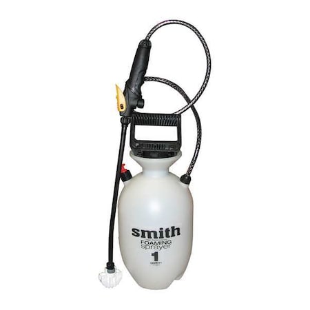 1 gal Handheld Sprayer, Poly, 36 in L Hose, 15 in L Wand, Foaming Nozzle Spray Pattern, 45 psi Max