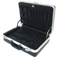 Tool Case, Plastic, Black, 18 in W x 13 in D x 6 in H