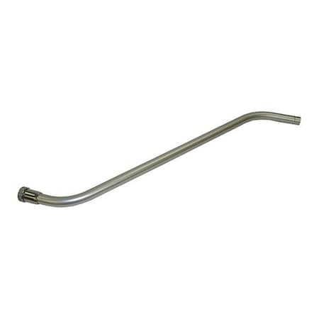 49" One-Piece, Two-Bend Aluminum Wand w/ Aluminum Coupling