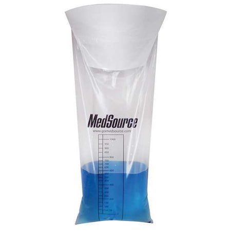 Emesis Bag, Clear, Plastic, PK240