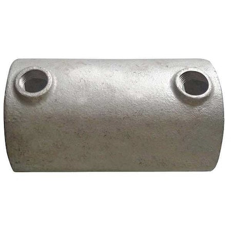 Structural Pipe Fitting, External Coupling, Cast Iron, 2 in Pipe Size, 50000 lb Tensile Strength