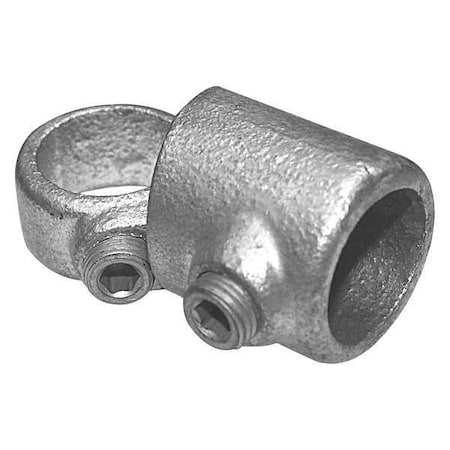 Structural Pipe Fitting, Adjustable Tee, Cast Iron, 2 in Pipe Size, 50000 lb Tensile Strength