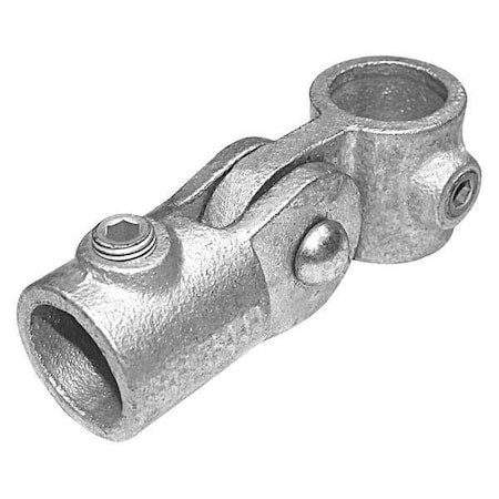 Structural Pipe Fitting, Adjustable Tee, Cast Iron, 0.75 in Pipe Size, 50000 lb Tensile Strength