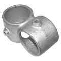 Structural Pipe Fitting, Side Outlet Tee, Cast Iron, 0.75 in Pipe Size, 50000 lb Tensile Strength