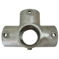 Structural Pipe Fitting, Cross, Cast Iron, 1.5 in Pipe Size, 50000 lb Tensile Strength