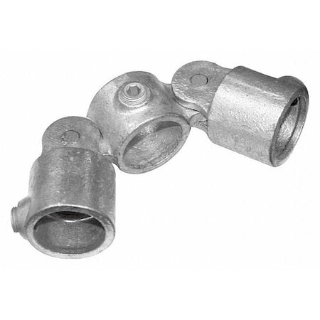 Structural Pipe Fitting, Adjustable Tee, Cast Iron, 1.25 in Pipe Size, 50000 lb Tensile Strength