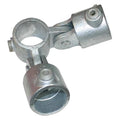 Structural Pipe Fitting, Adjustable Tee, Cast Iron, 1 in Pipe Size, 50000 lb Tensile Strength