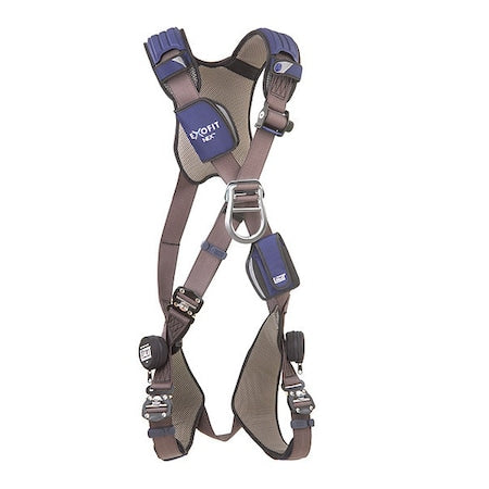 ExoFit NEX(TM) Full Body Harness, XS, 420 lb., Back, Front D-Ring