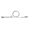 SecuraSpan Lifeline,Single/Multi Span, 60 ft Length, 310 lb Weight Capacity