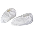 Disposable Shoe Covers, Non-Woven Laminate, White, Slip Resistant Sole: Yes , L