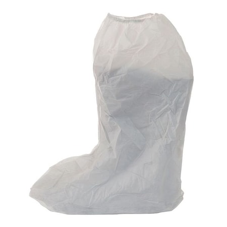 Disposable Boot Covers, Non-Woven Laminate, White, Slip Resistant Sole: Yes , XL